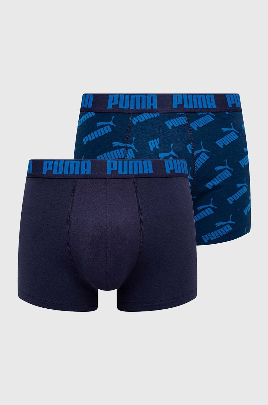 Puma boxeri barbati, culoarea albastru marin albastru imagine noua