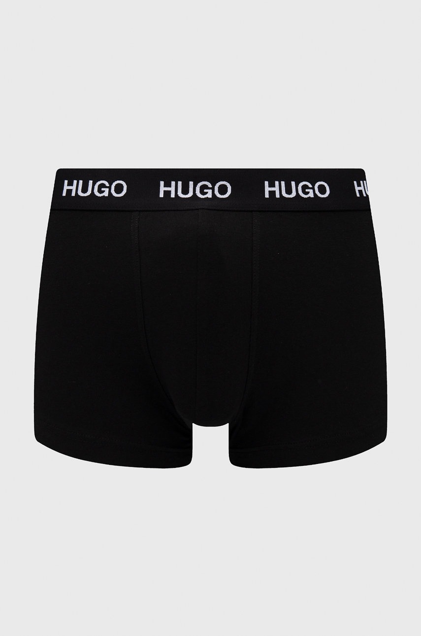 

Боксери Hugo (3-pack) чоловічі колір чорний
