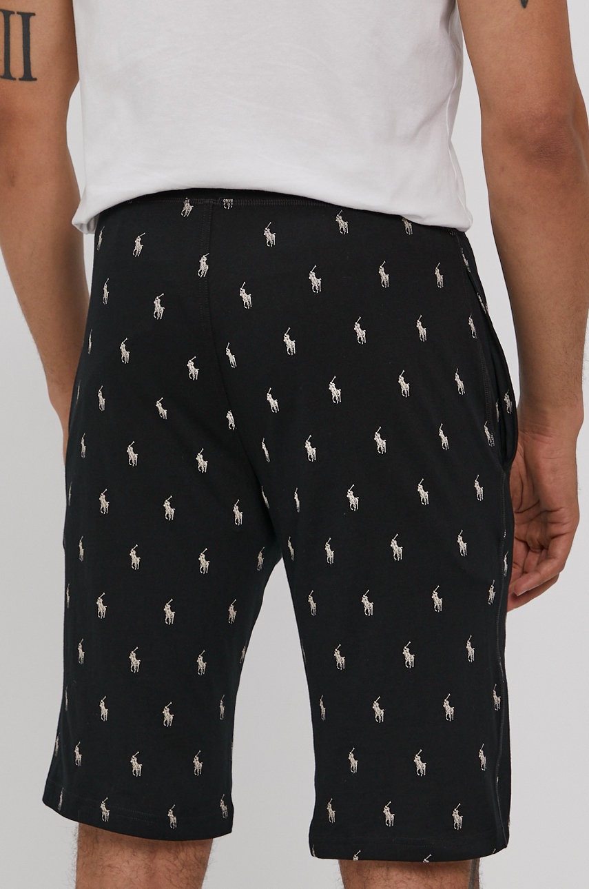 

Пижамные шорты Polo Ralph Lauren мужские чёрный с узором