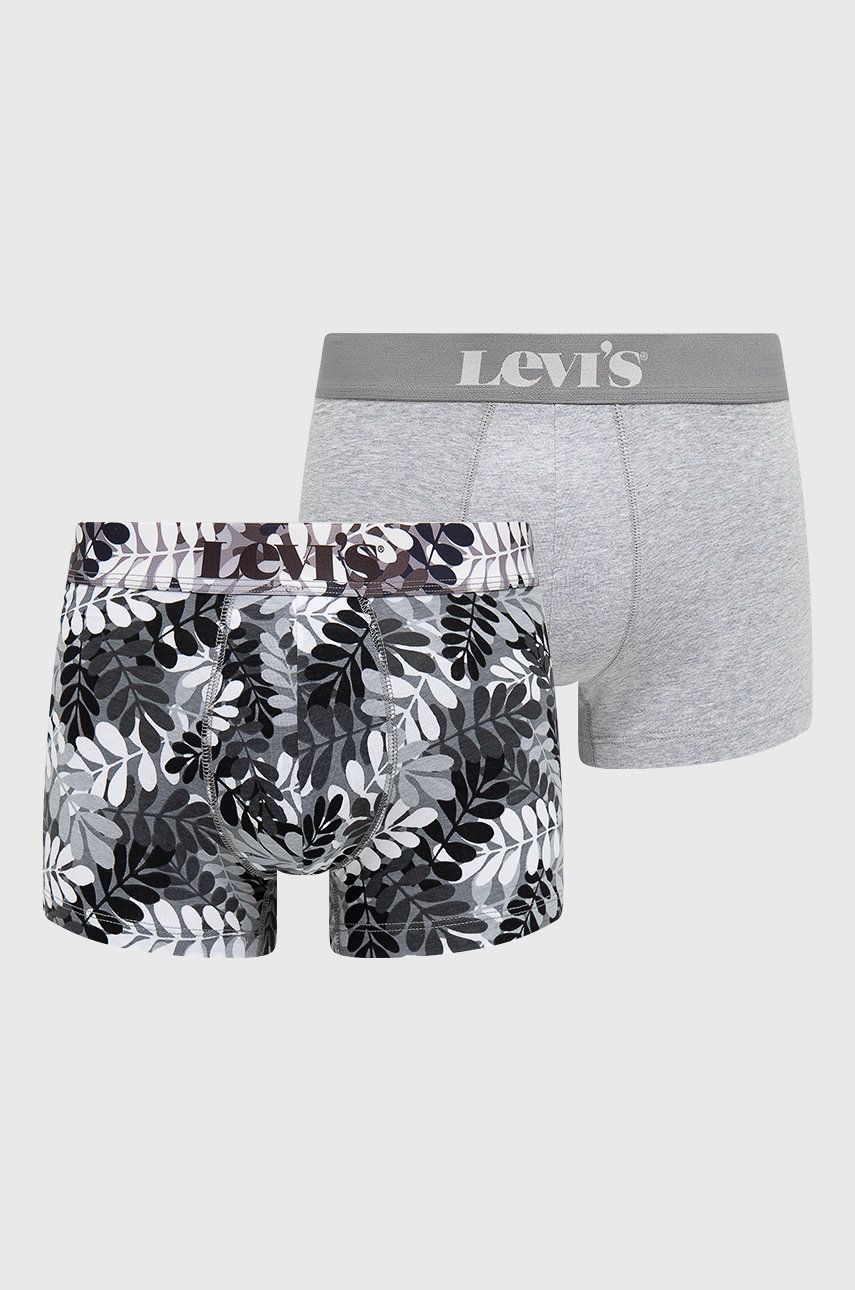 Levi’s Boxeri bărbați, culoarea gri answear imagine noua