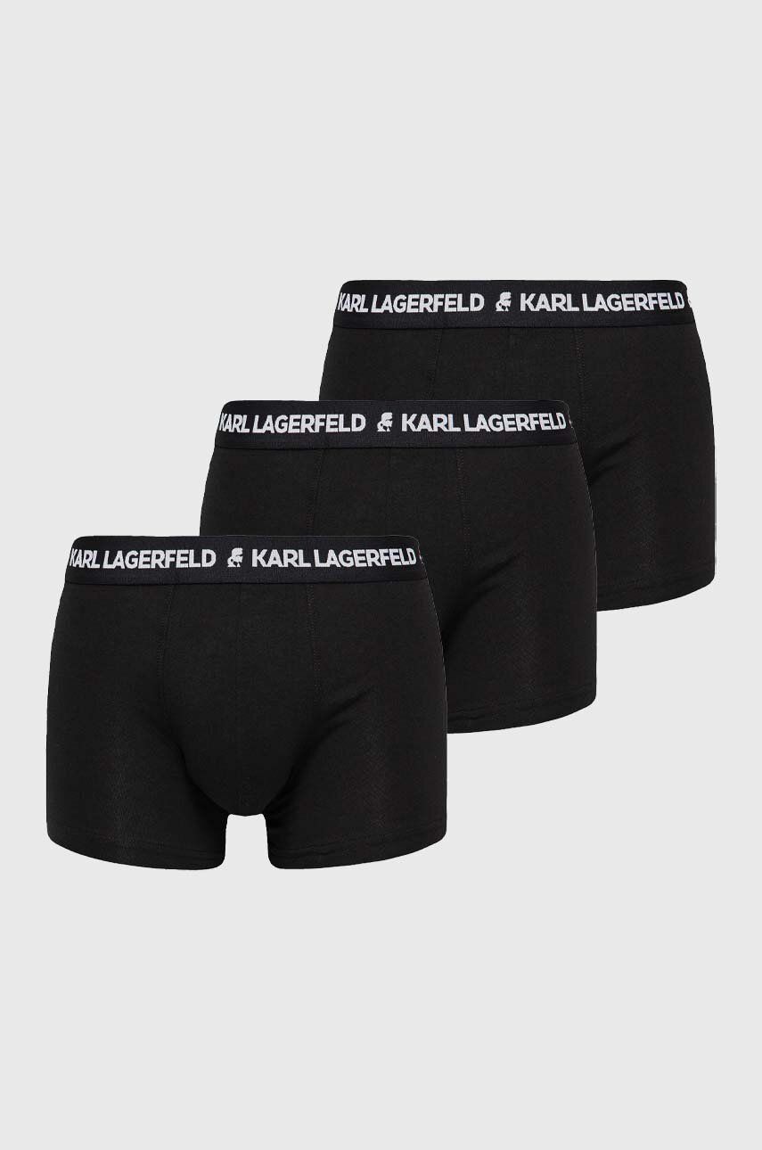 Karl Lagerfeld Boxeri bărbați, culoarea negru