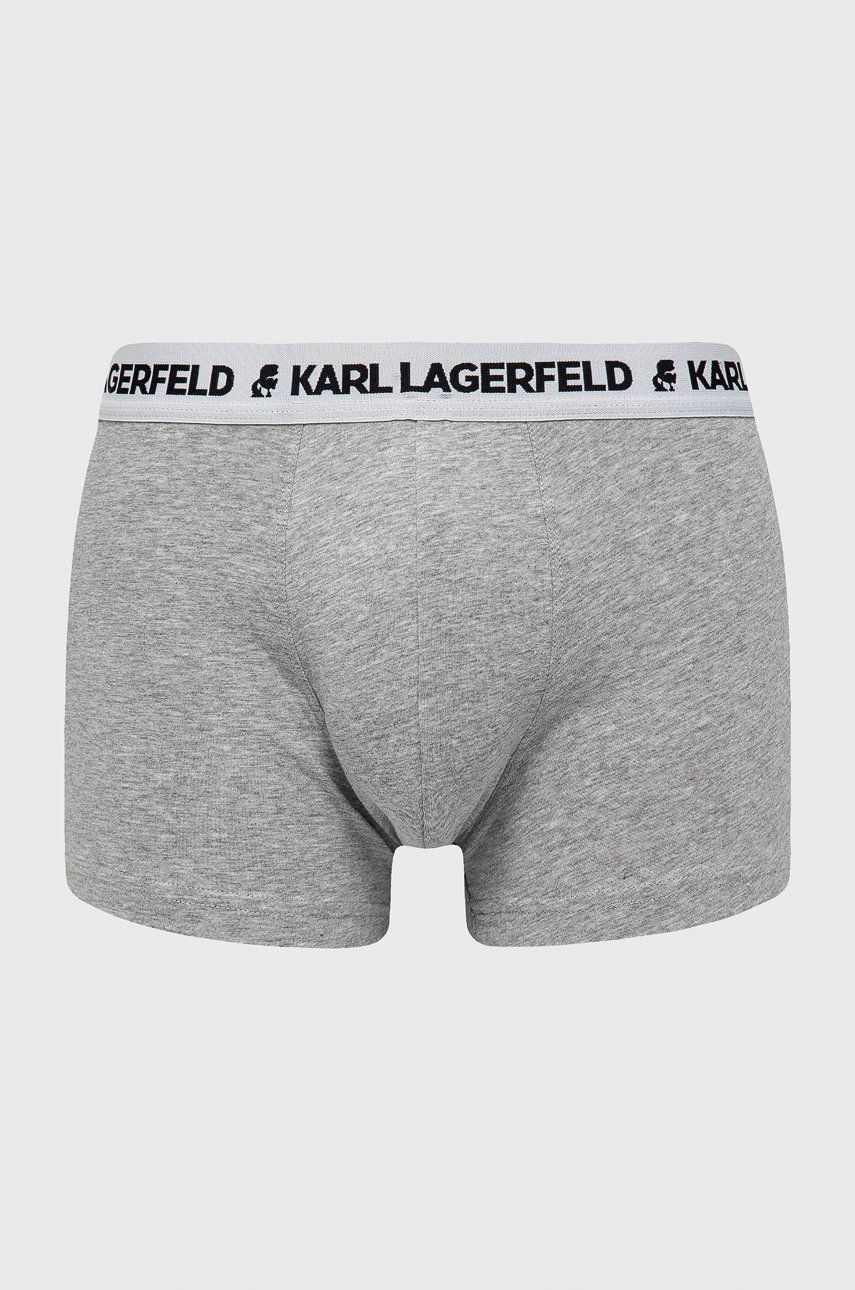 Karl Lagerfeld Bokserki (3-pack) męskie kolor szary
