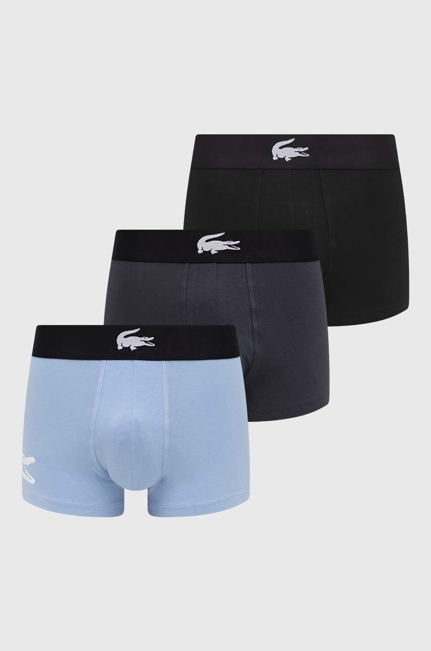 

Боксери Lacoste 3-pack чоловічі колір синій