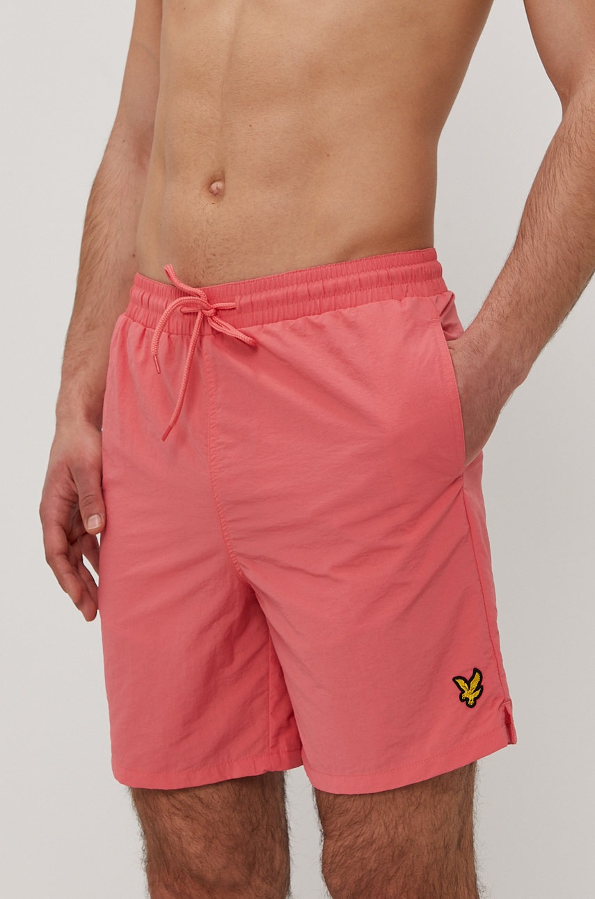 

Купальные шорты Lyle & Scott цвет розовый