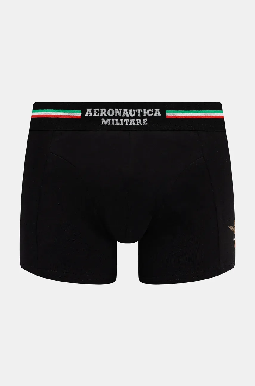 Боксеры Aeronautica Militare (2-pack) мужские чёрный Боксеры Aeronautica Militare (2-pack) мужские чёрный