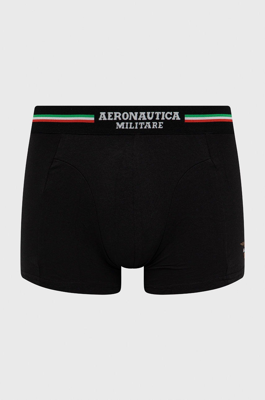 

Боксеры Aeronautica Militare (2-pack) мужские чёрный
