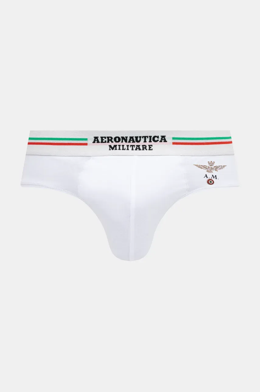 Слипы Aeronautica Militare (2-pack) мужское цвет белый Слипы Aeronautica Militare (2-pack) мужское цвет белый