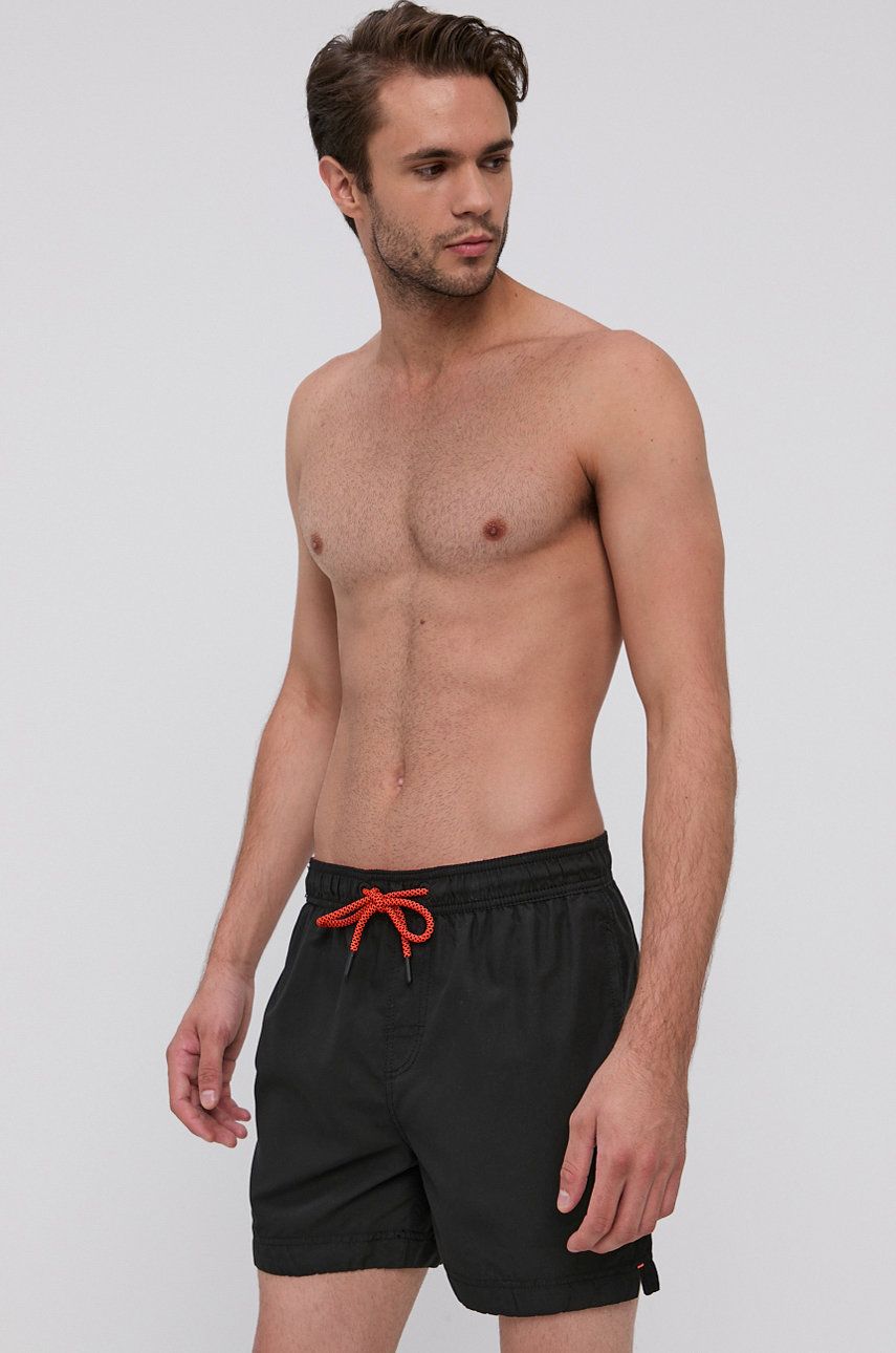 Superdry Pantaloni scurți de baie culoarea negru 2023 ❤️ Pret Super answear imagine noua 2022