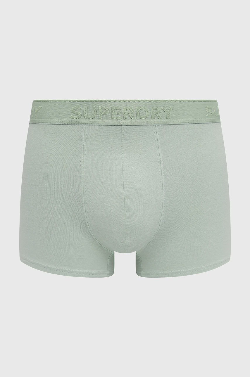 

Боксери Superdry (2-pack) чоловічі колір сірий