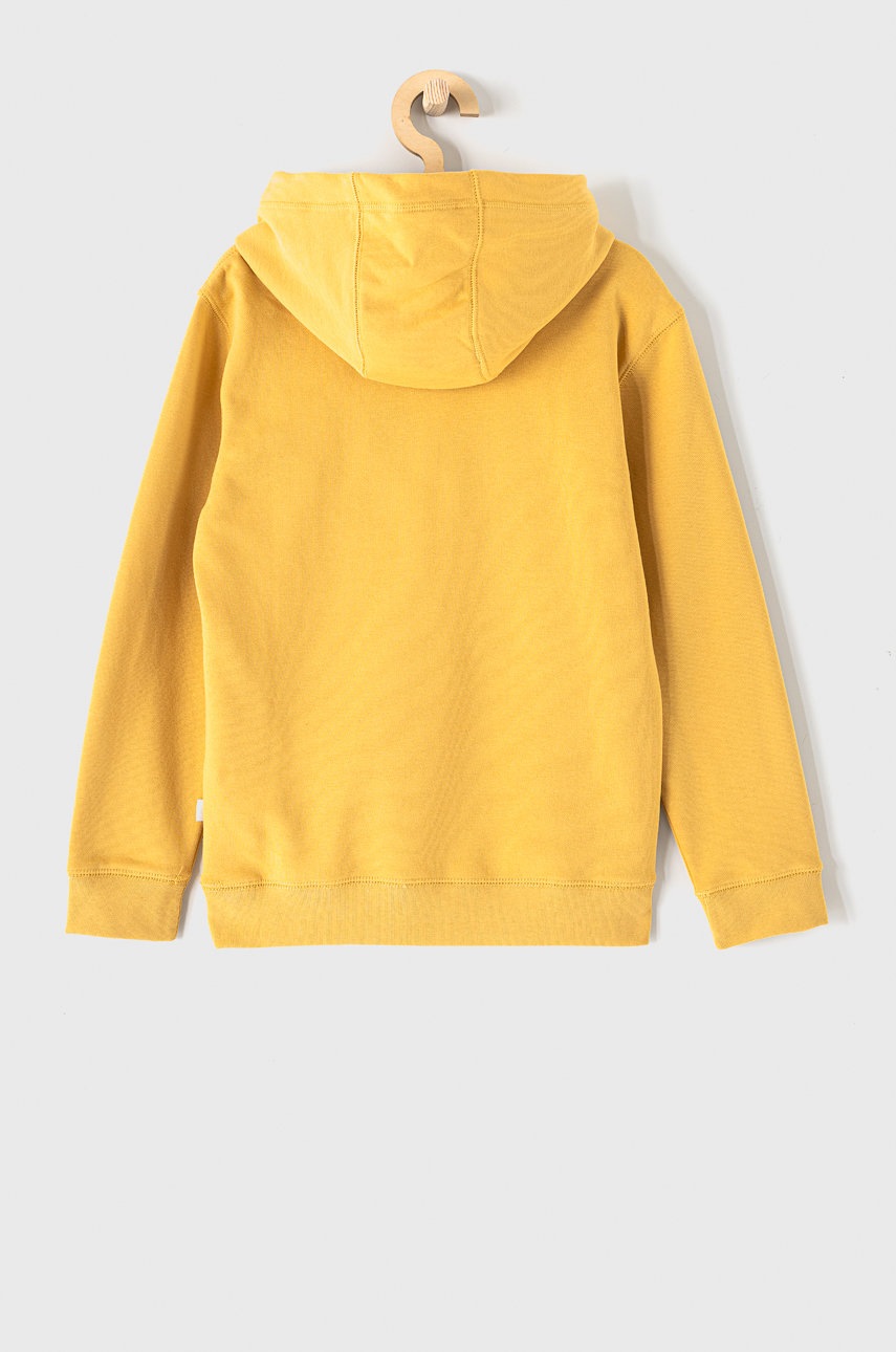 

Детская кофта Quiksilver цвет жёлтый с принтом