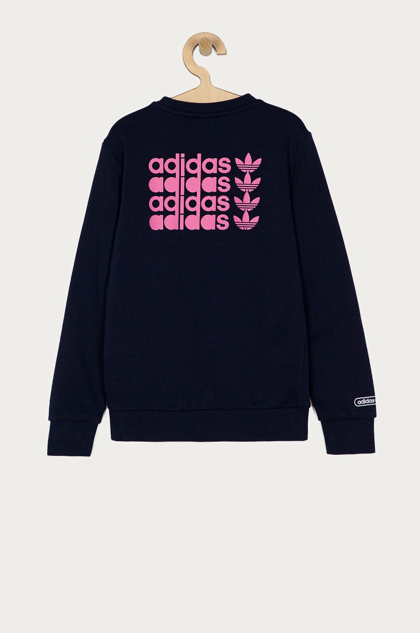 

Дитяча кофта adidas Originals колір синій з принтом