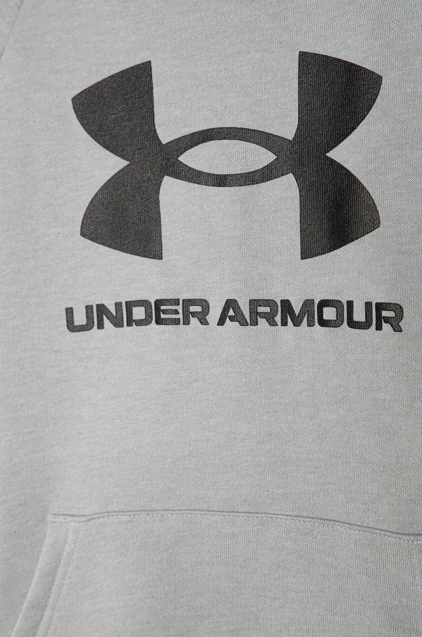 Кофта Under Armour 1357585 цвет серый с принтом Кофта Under Armour 1357585 цвет серый с принтом