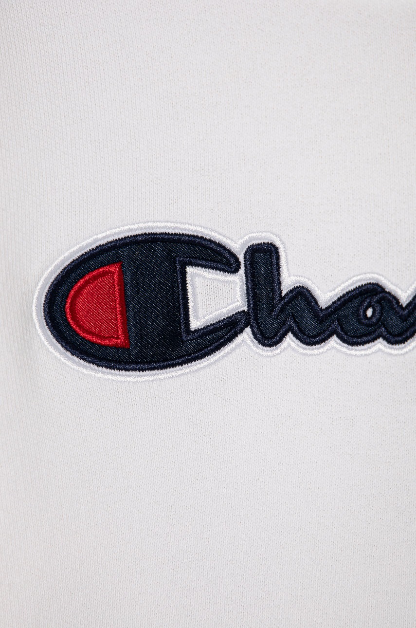 

Дитяча кофта Champion 305249 колір білий з аплікацією