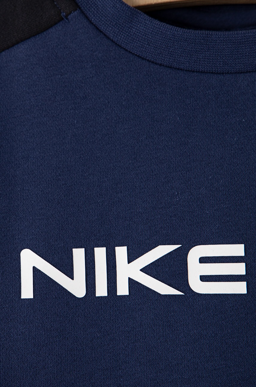 

Детская кофта Nike Kids цвет синий с аппликацией