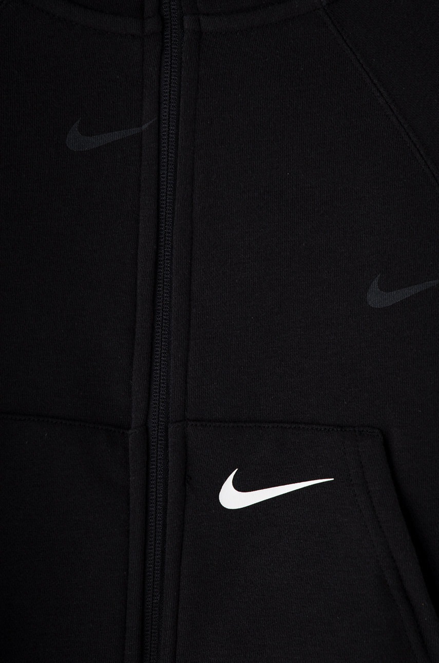

Детская кофта Nike Kids цвет чёрный с принтом