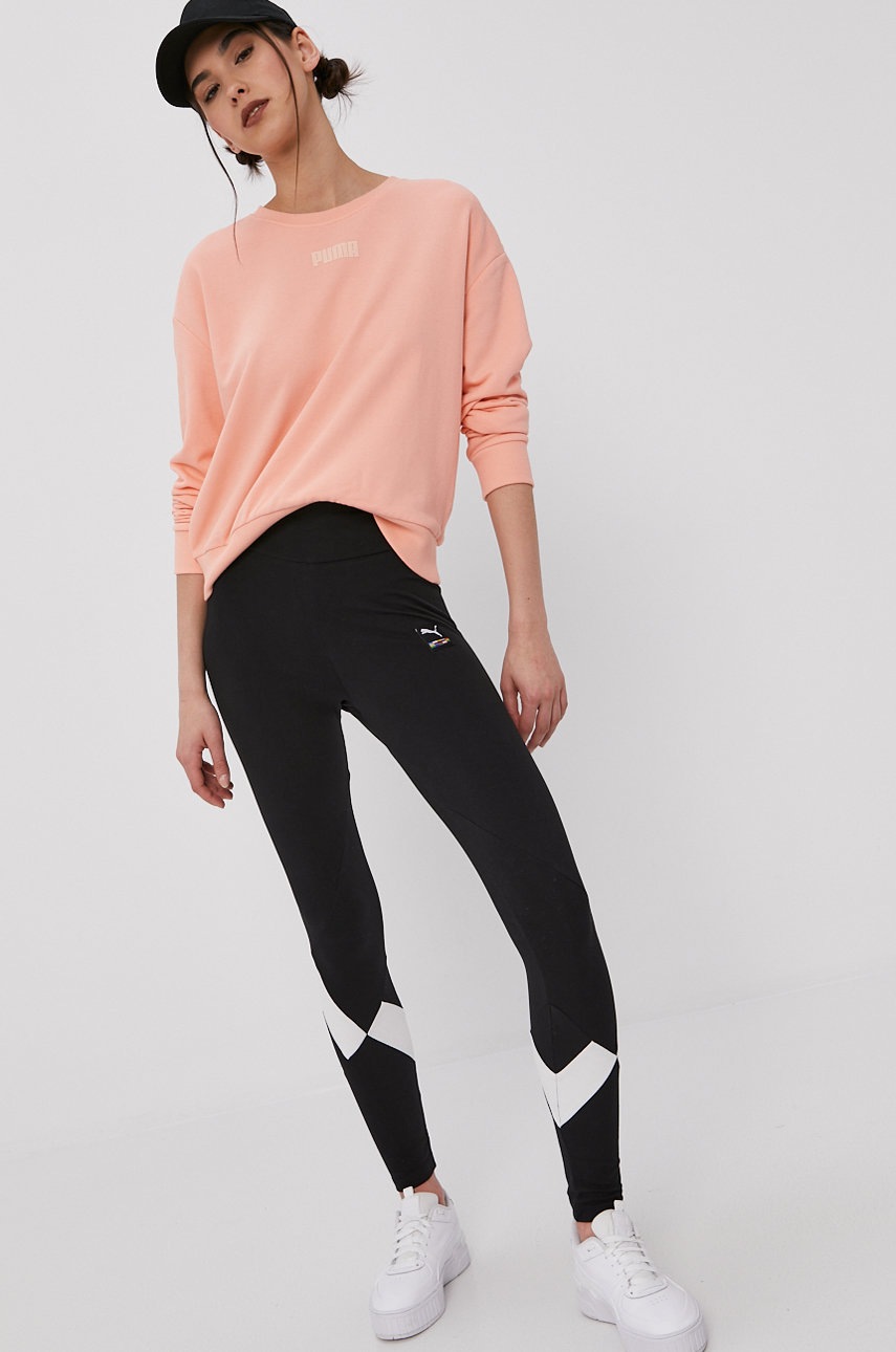 

Кофта Puma женская цвет розовый гладкая