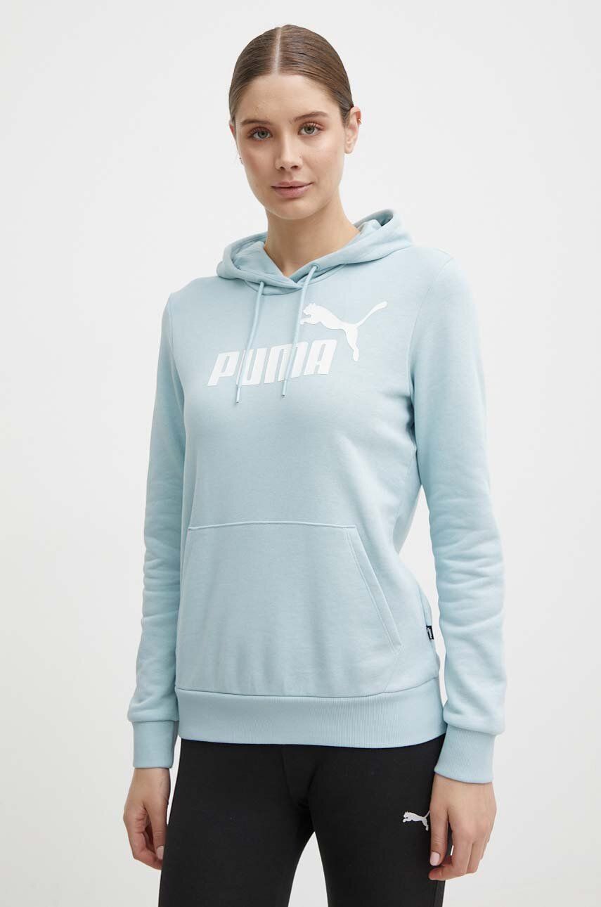 Puma bluza femei, cu glugă, cu imprimeu, 586797