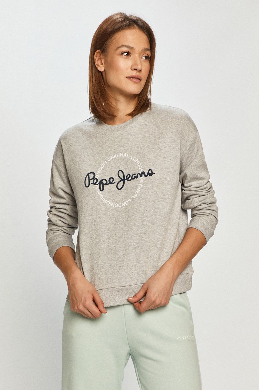 Pepe Jeans – Bluza Blanca answear imagine noua