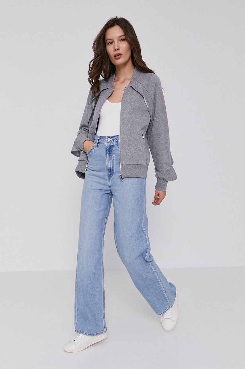 

Кофта Dkny жіноча колір сірий меланж