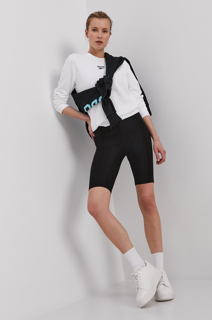 

Кофта Reebok Classic жіноча колір чорний з принтом
