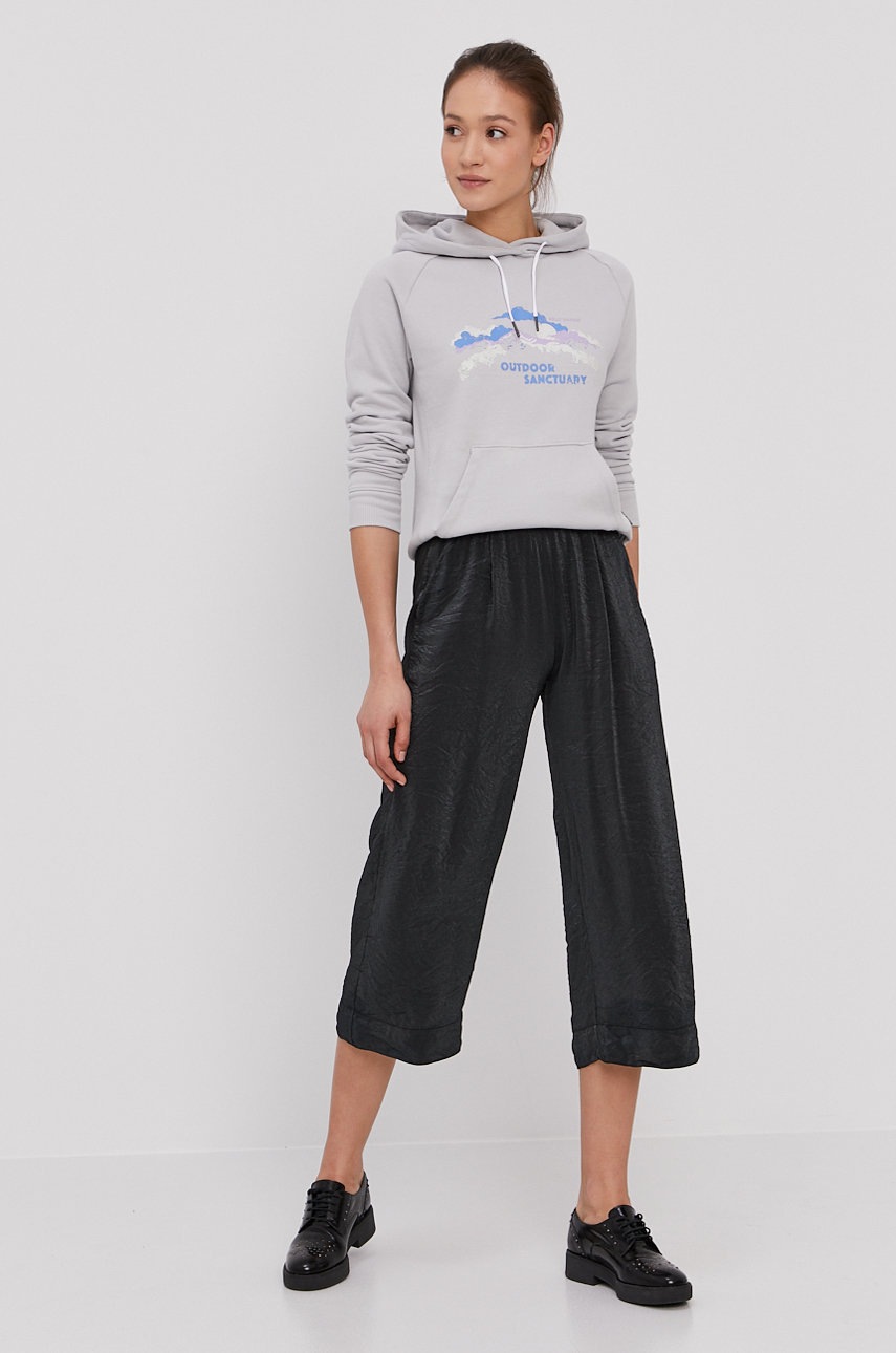 

Кофта Helly Hansen жіноча колір сірий з принтом