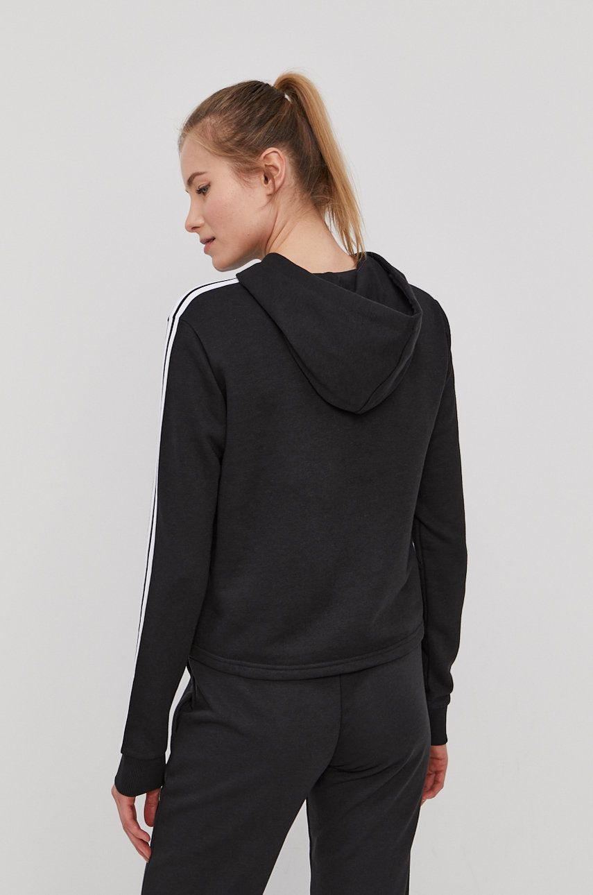 Adidas Bluză GM5582 Femei, Culoarea Negru, Material Neted