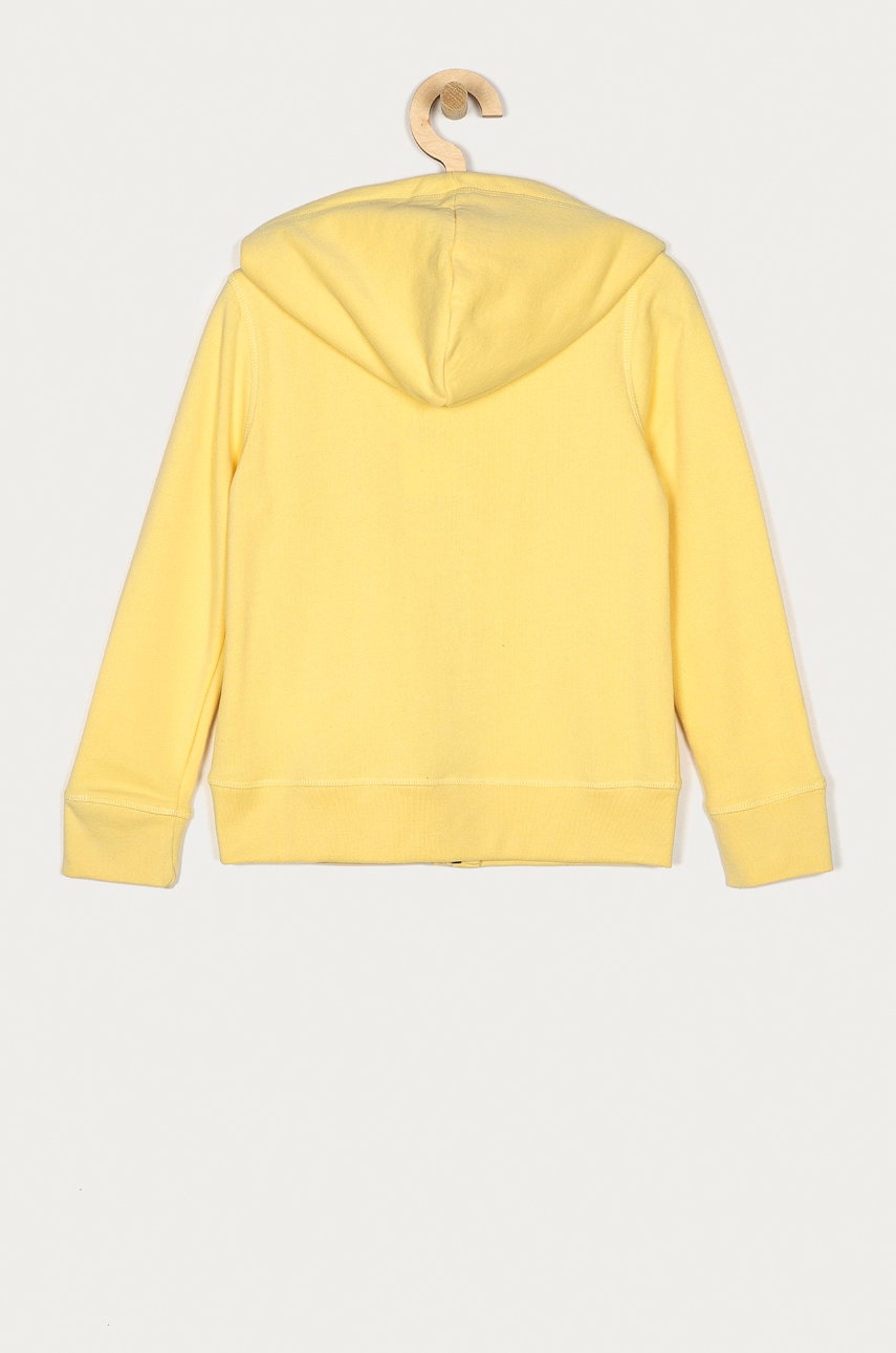 

Детская кофта Polo Ralph Lauren цвет жёлтый гладкая