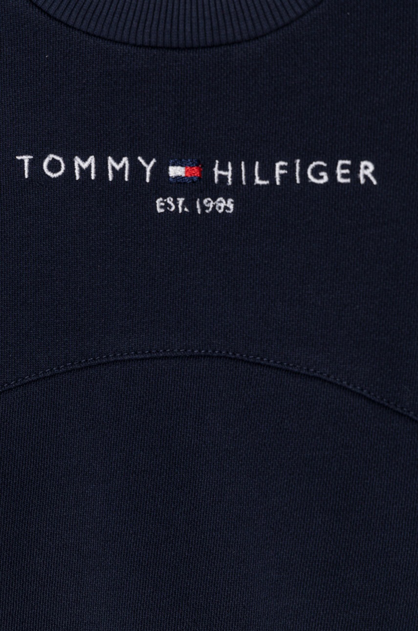 

Детская кофта Tommy Hilfiger цвет синий с аппликацией