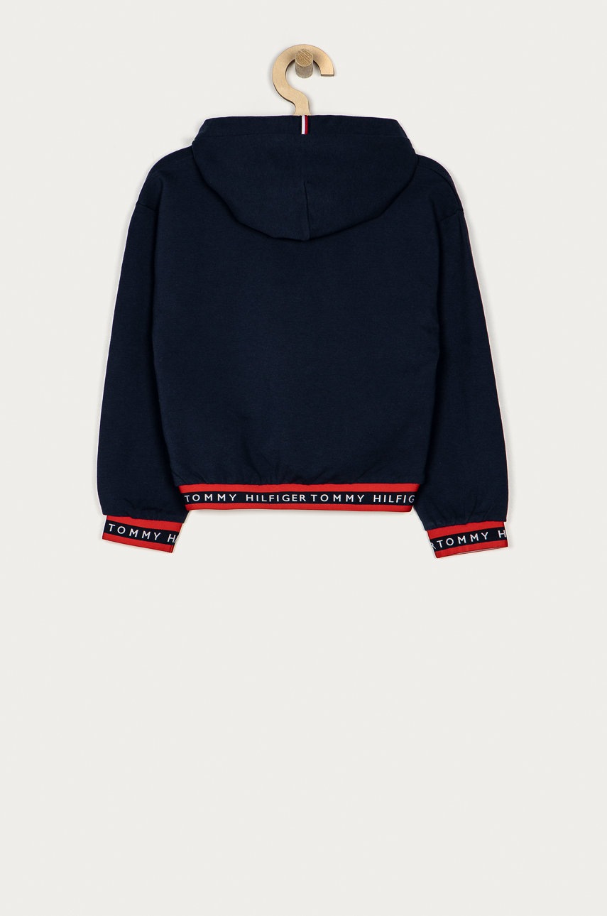 

Дитяча кофта Tommy Hilfiger колір синій гладка