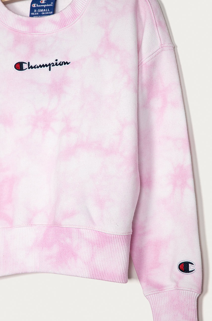 

Детская кофта Champion 404057 цвет розовый с узором