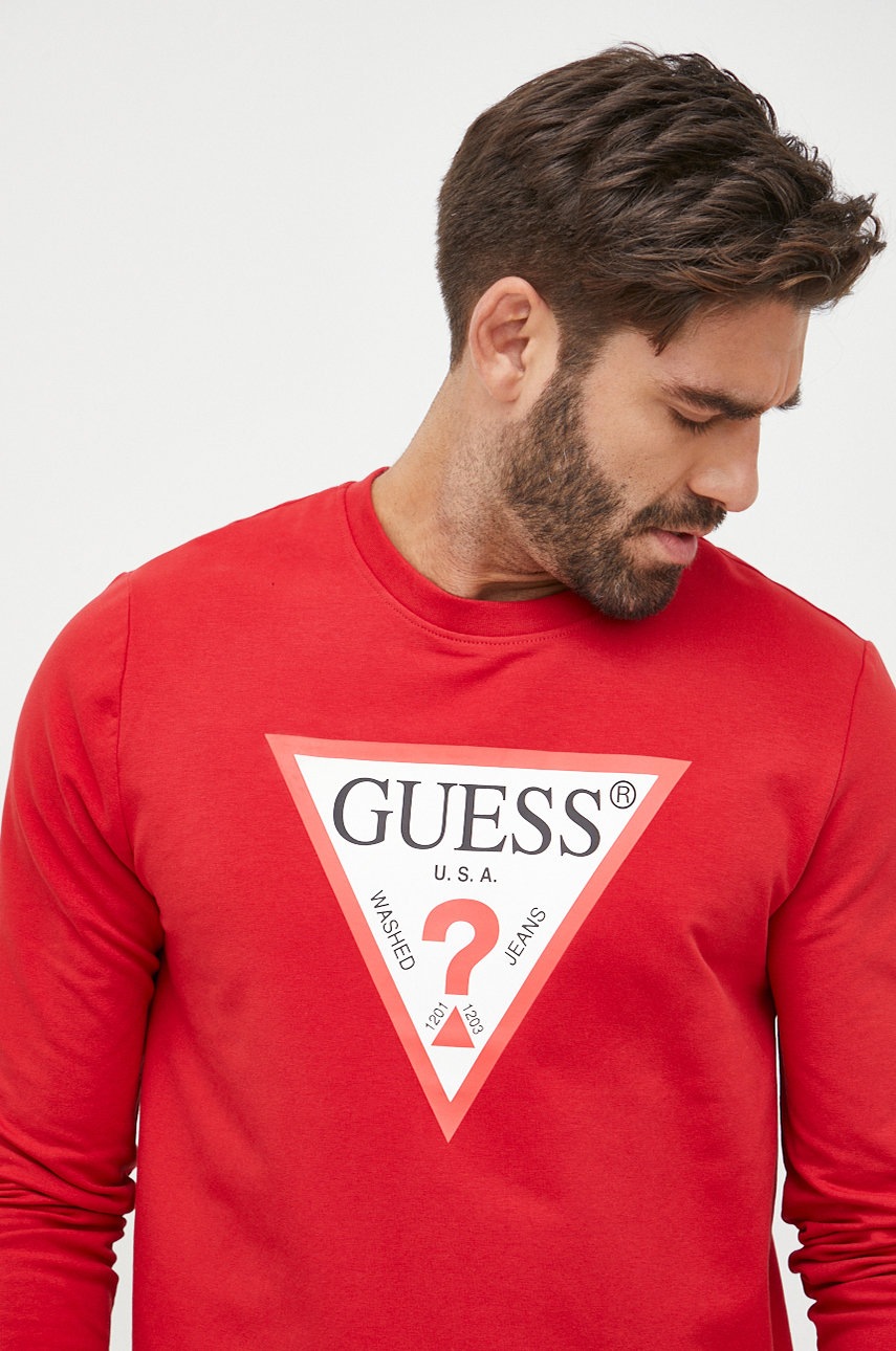 

Guess Суичър, Червен