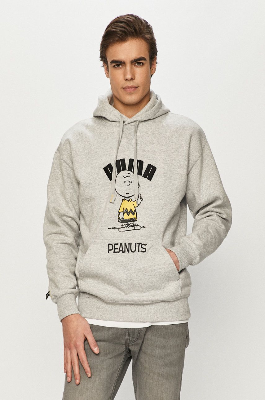 Puma – Bluza x Peanuts answear.ro imagine Black Friday 2021