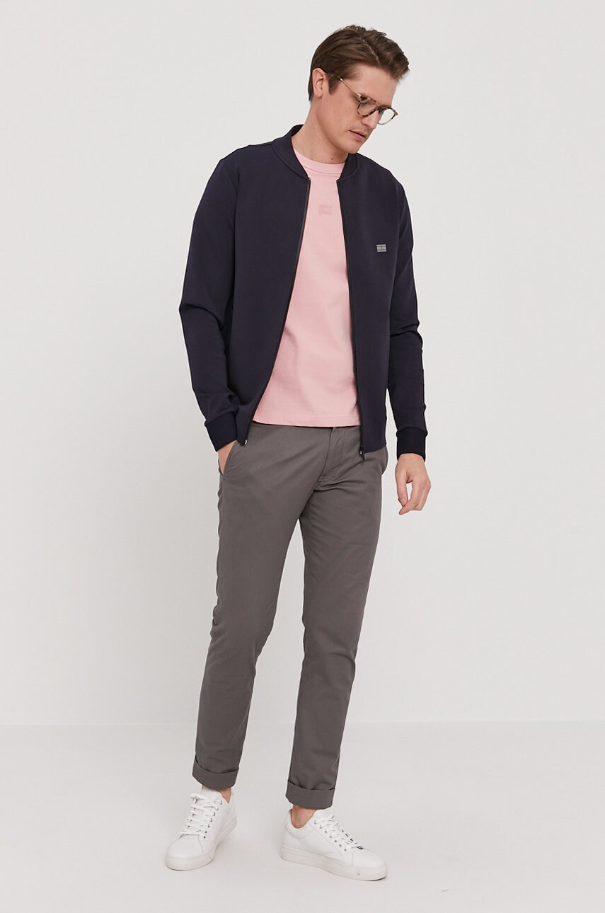 

Кофта Tommy Hilfiger чоловіча колір синій гладка