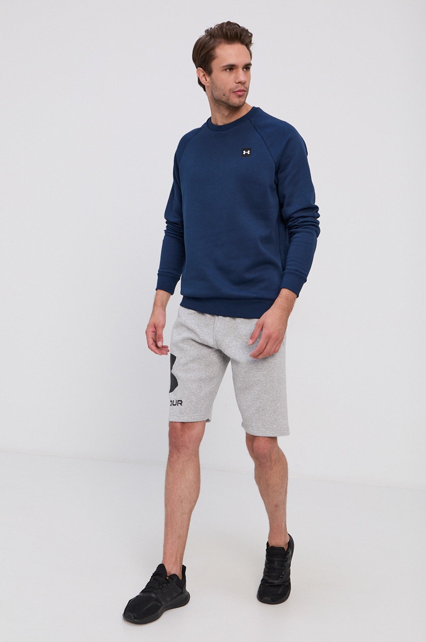 

Кофта Under Armour 1357096 чоловіча колір синій гладка