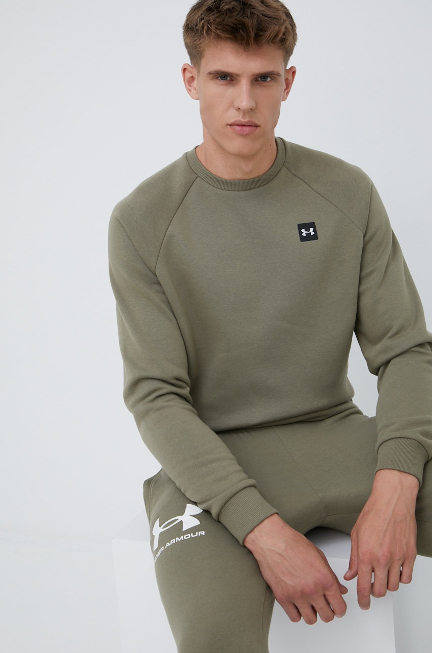 

Суичър Under Armour 1357096 в зелено с изчистен дизайн, Зелен