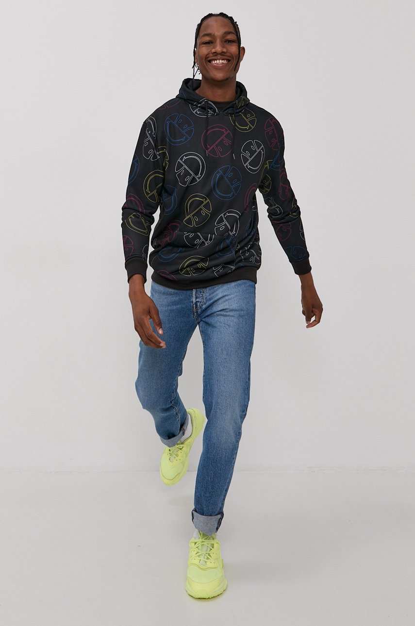 

Кофта Ellesse чоловіча колір чорний візерунок