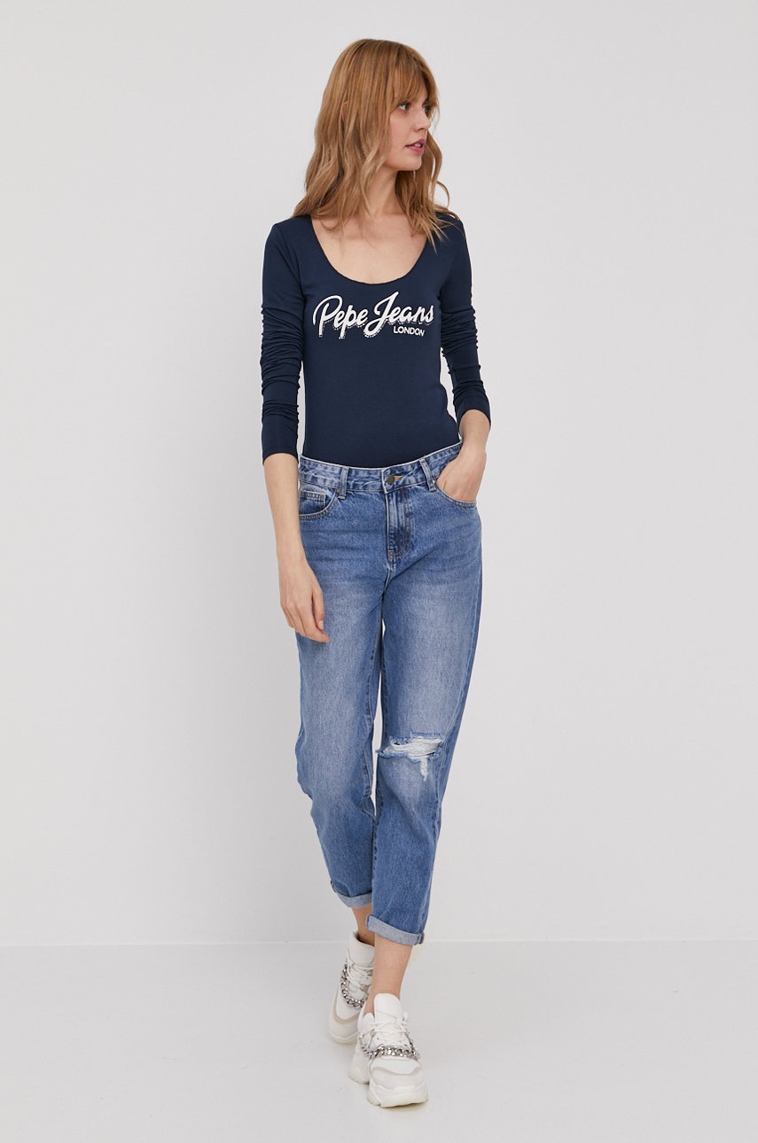 

Лонгслів Pepe Jeans колір синій
