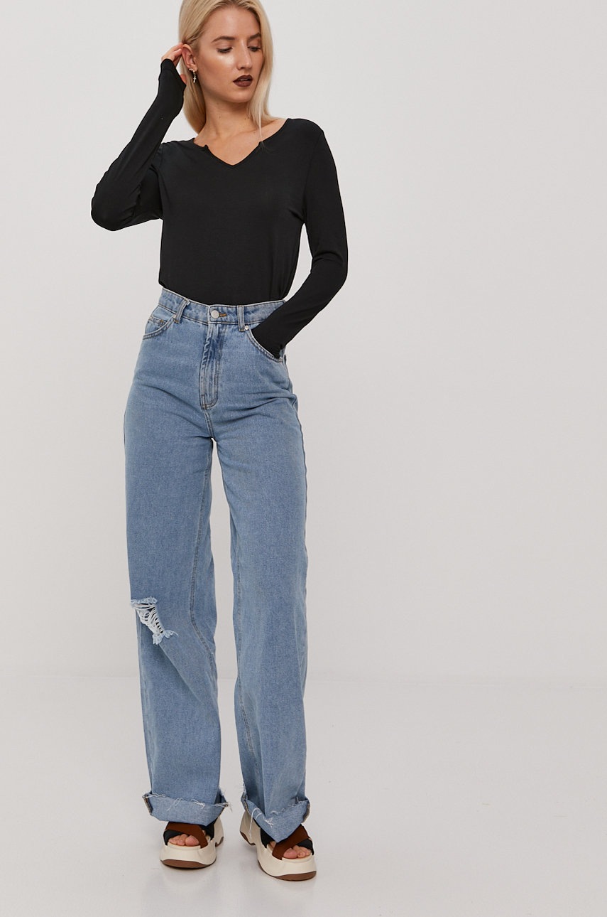 

Лонгслив Vero Moda женский цвет чёрный