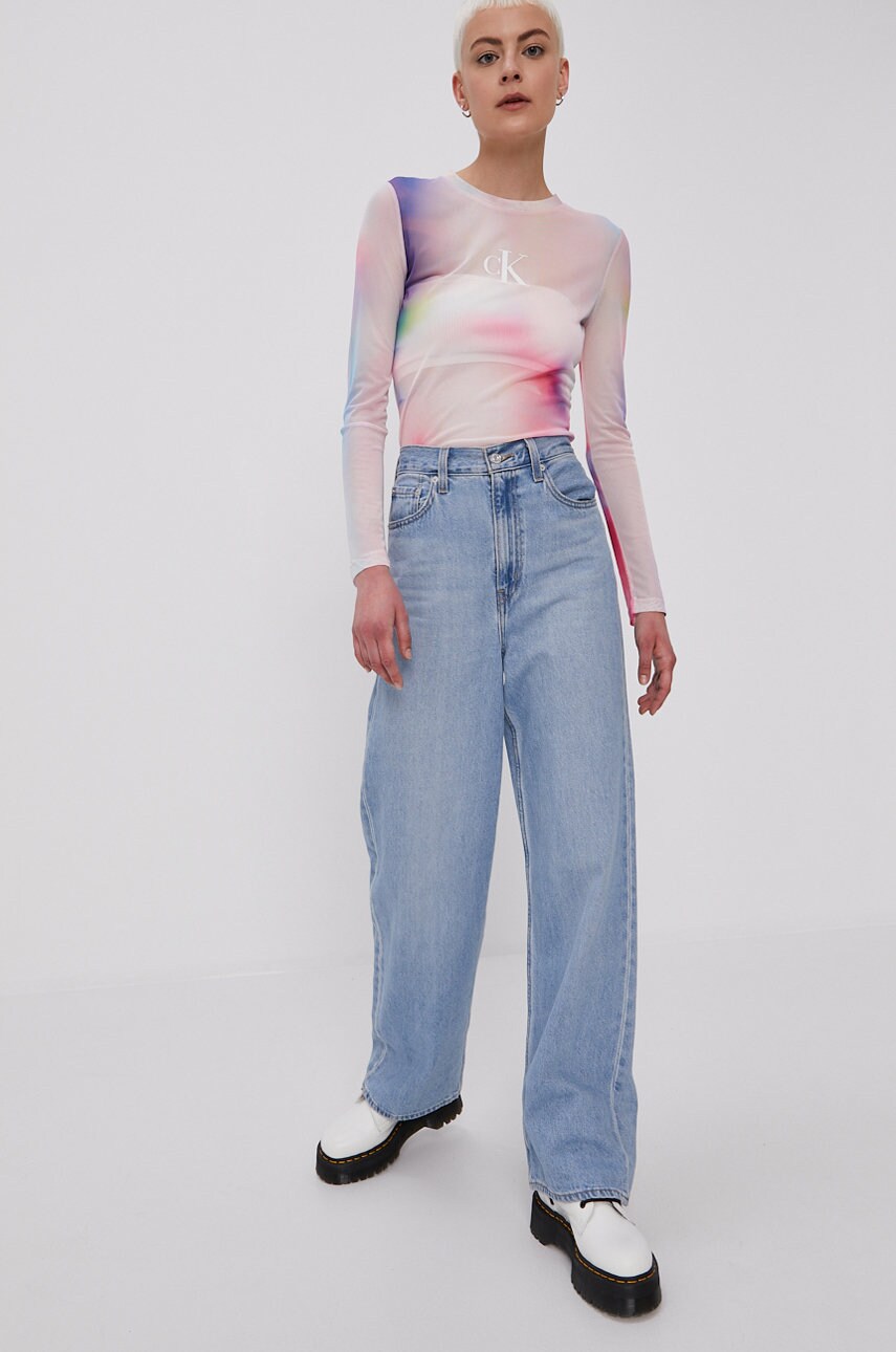 

Блузка Calvin Klein Jeans женская с узором