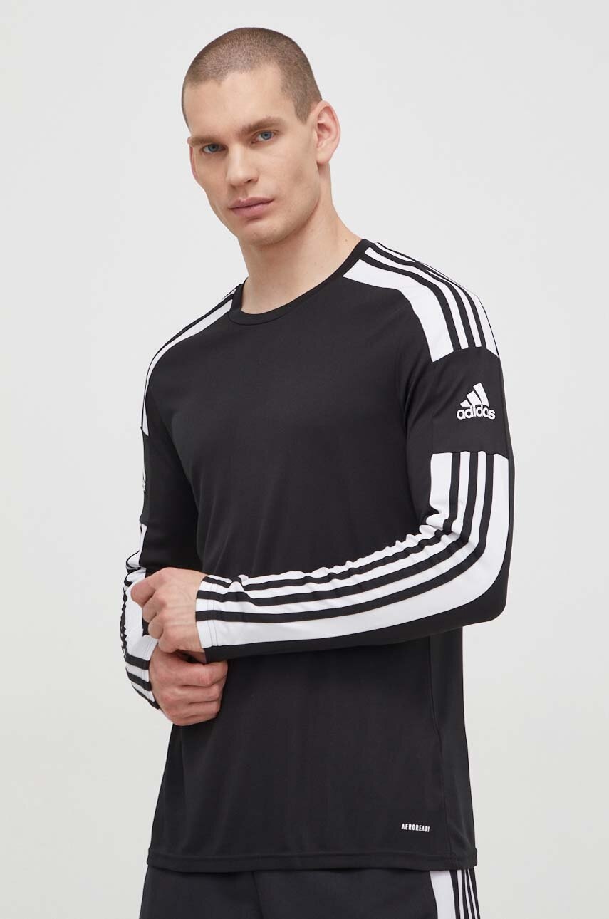 adidas Performance Longsleeve GN5792 bărbați, culoarea negru, material uni GN5792