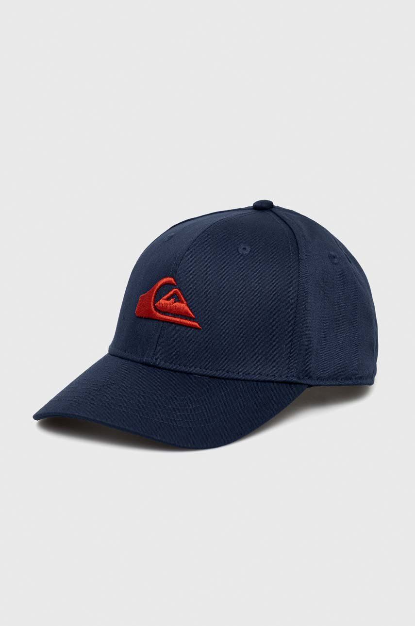 Quiksilver șapcă de baseball pentru copii culoarea albastru marin, cu imprimeu