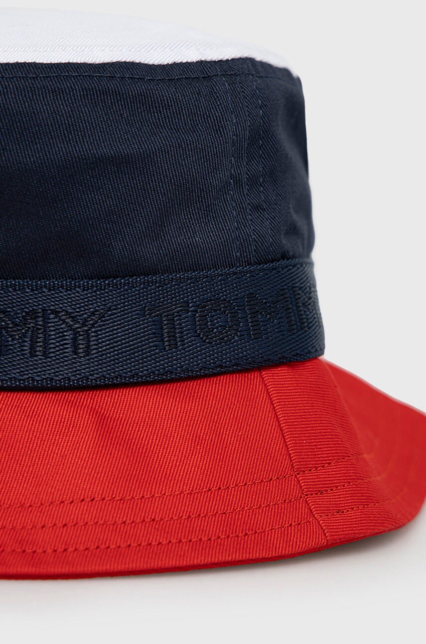 

Дитячий капелюх Tommy Hilfiger колір синій з бавовни