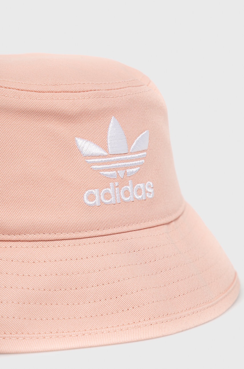

Шляпа adidas Originals цвет розовый хлопковый