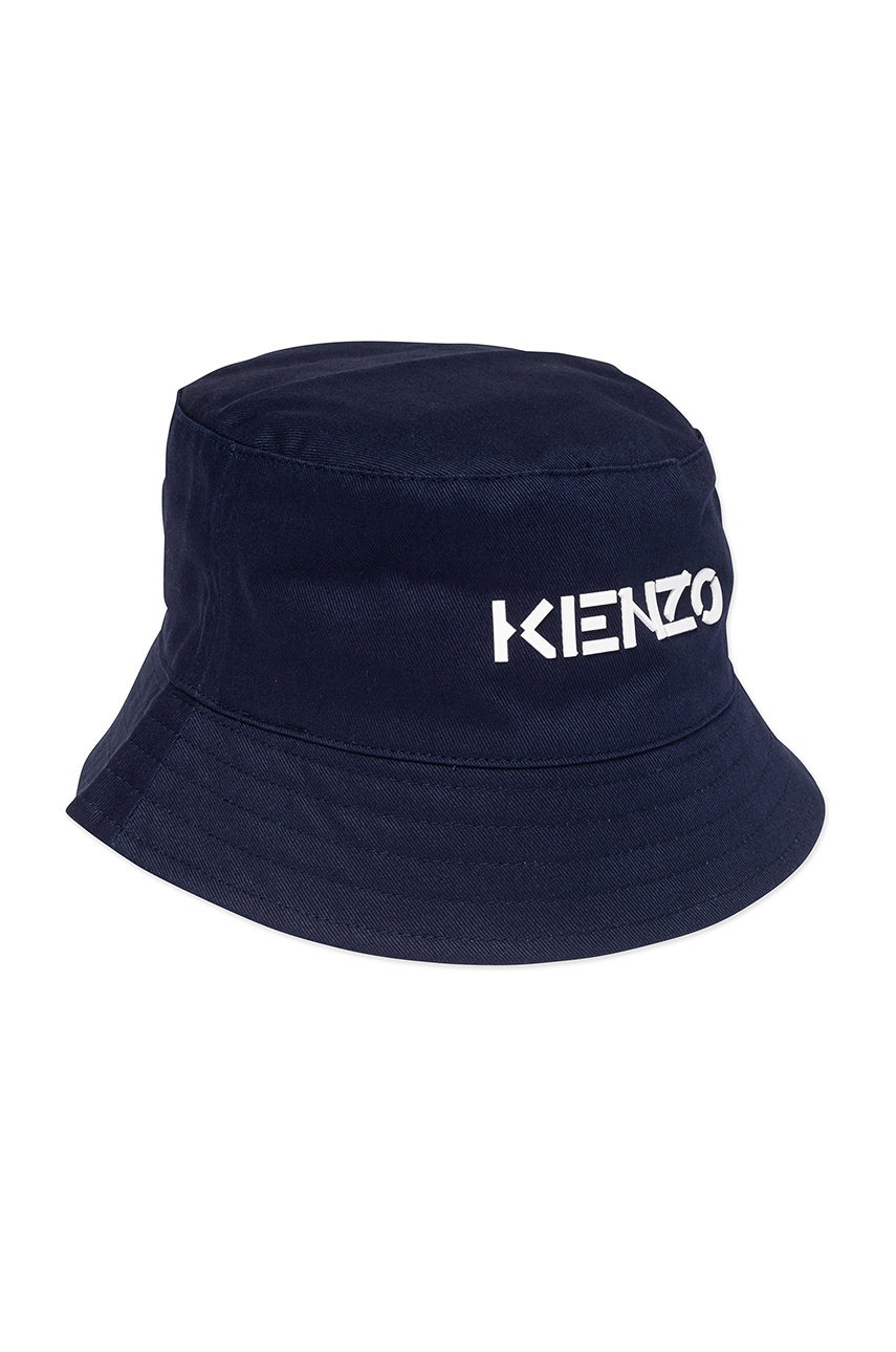 

Детска шапка Kenzo Kids в тъмносиньо, Тъмносин