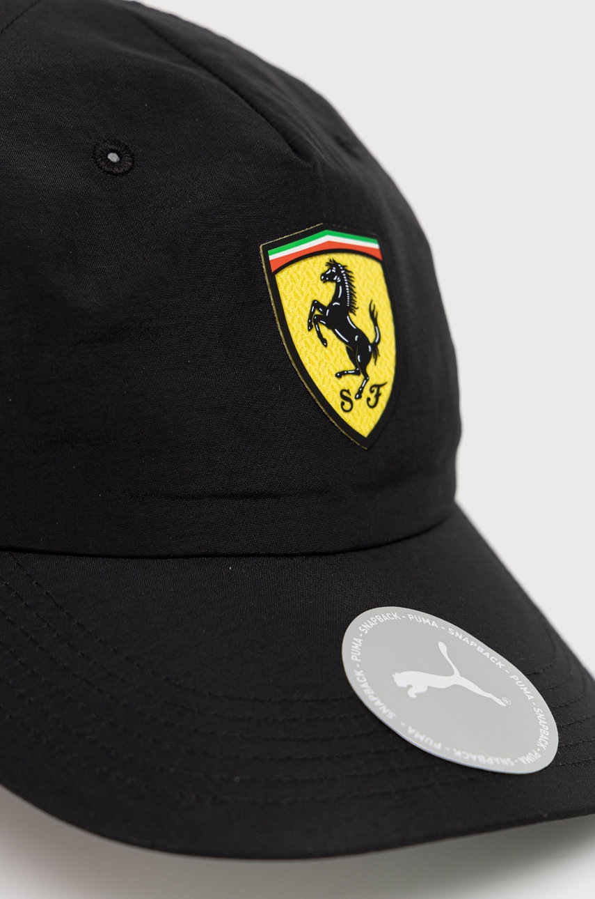 

Кепка Puma x Ferrari 23202 цвет чёрный с аппликацией