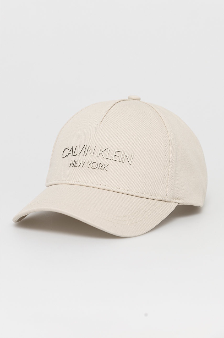 

Calvin Klein - Шапка, Бежов