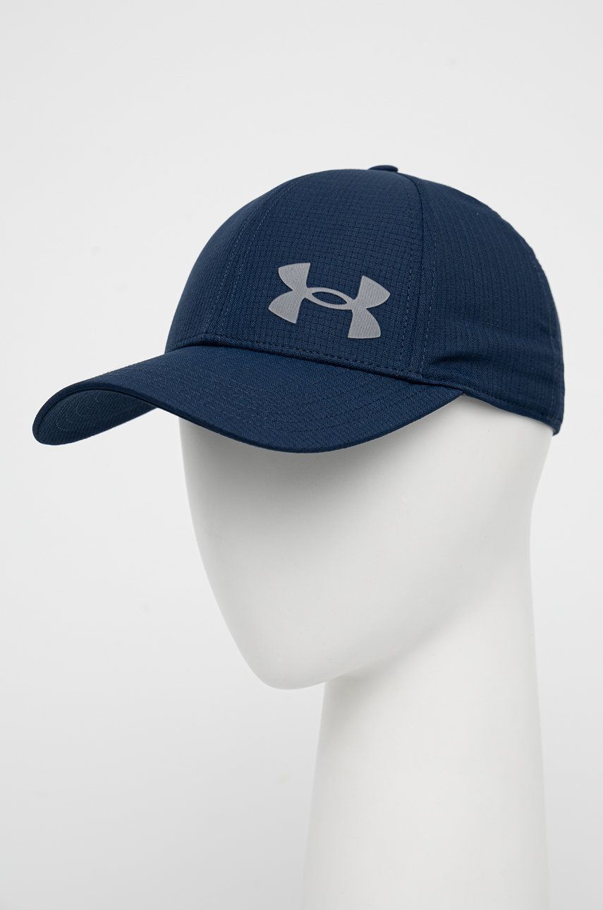 Under Armour șapcă Isochill Armourvent 1361530 culoarea albastru marin, cu imprimeu