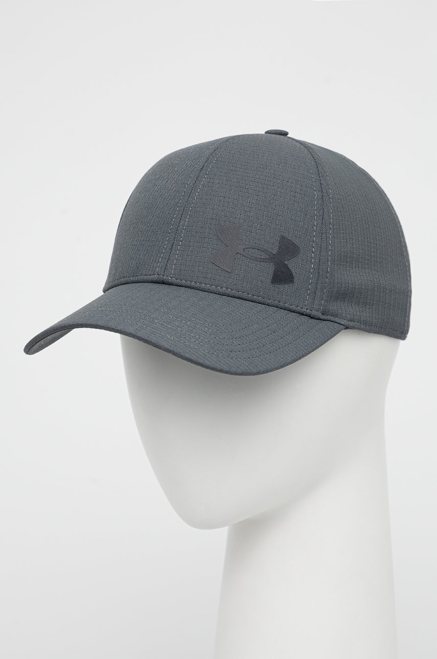 Under Armour șapcă Isochill Armourvent 1361530 culoarea gri, cu imprimeu