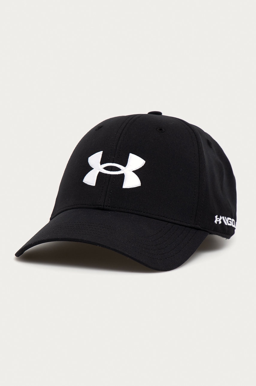 Under Armour Czapka kolor czarny z aplikacją