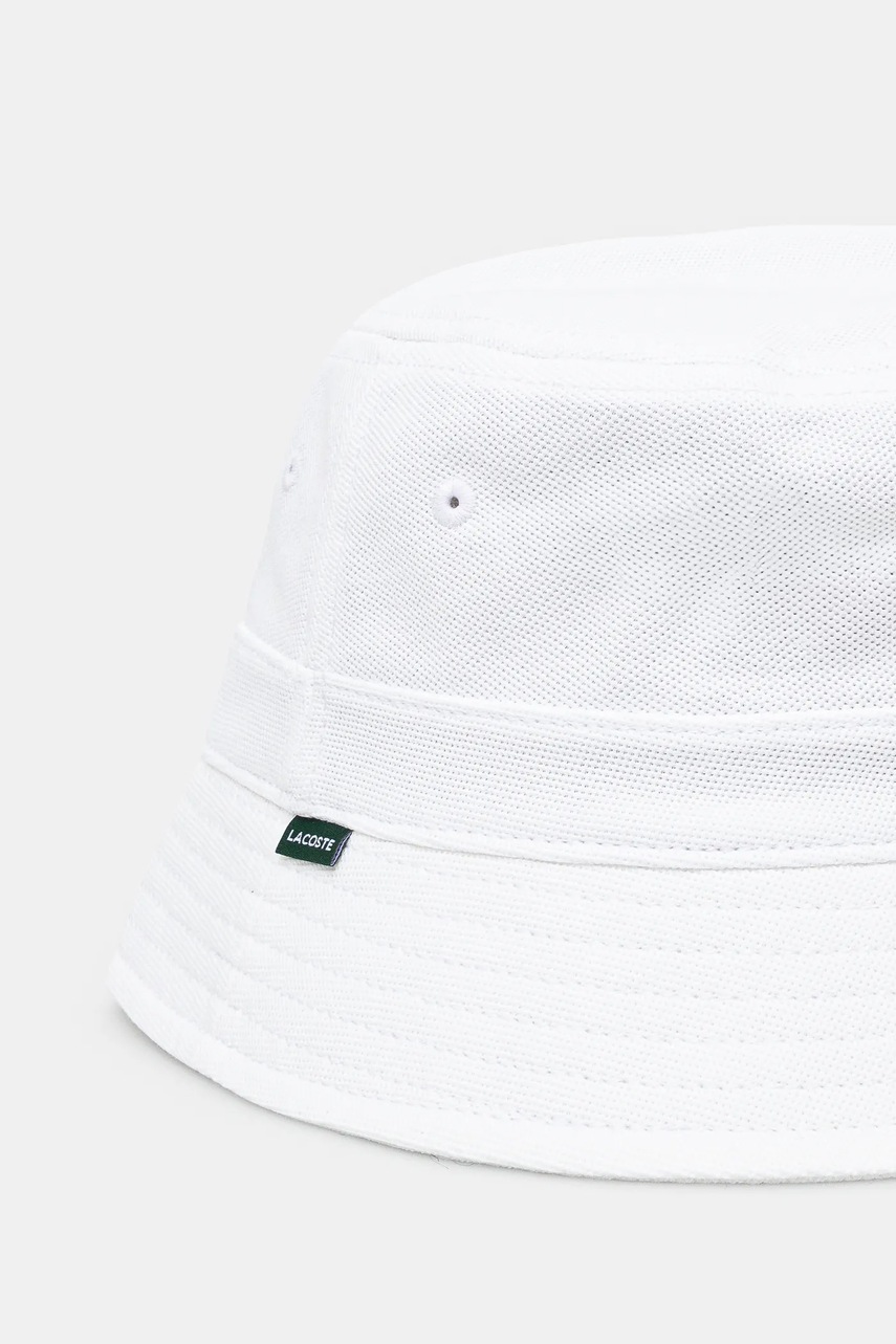 Lacoste pamut sapka fehér, pamut, RK2056 termék 2. képe